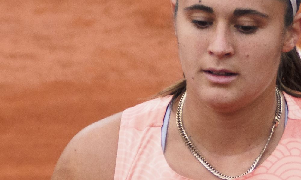 Julia Riera se despidió de Wimbledon