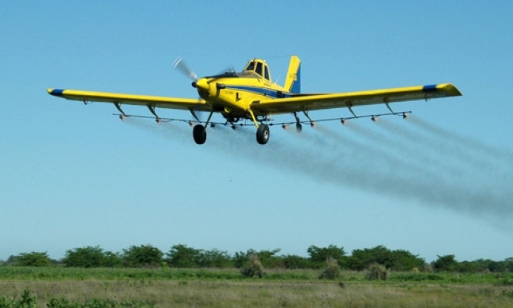 Intoxicación al ser alcanzados por agroquímicos