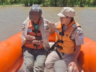 Rescate en el Paran: Prefectura salva a un hombre desaparecido en San Pedro