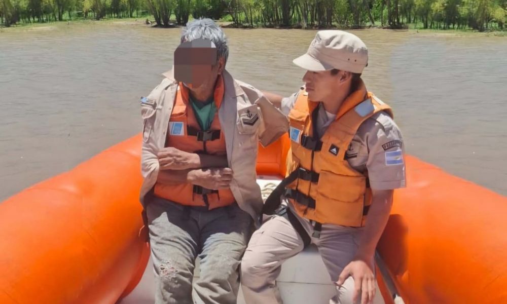 Rescate en el Paraná