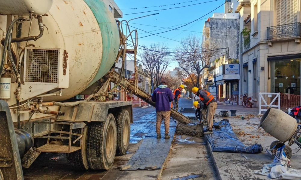 Reemplazo de pórfidos en Dorrego y San Nicolás