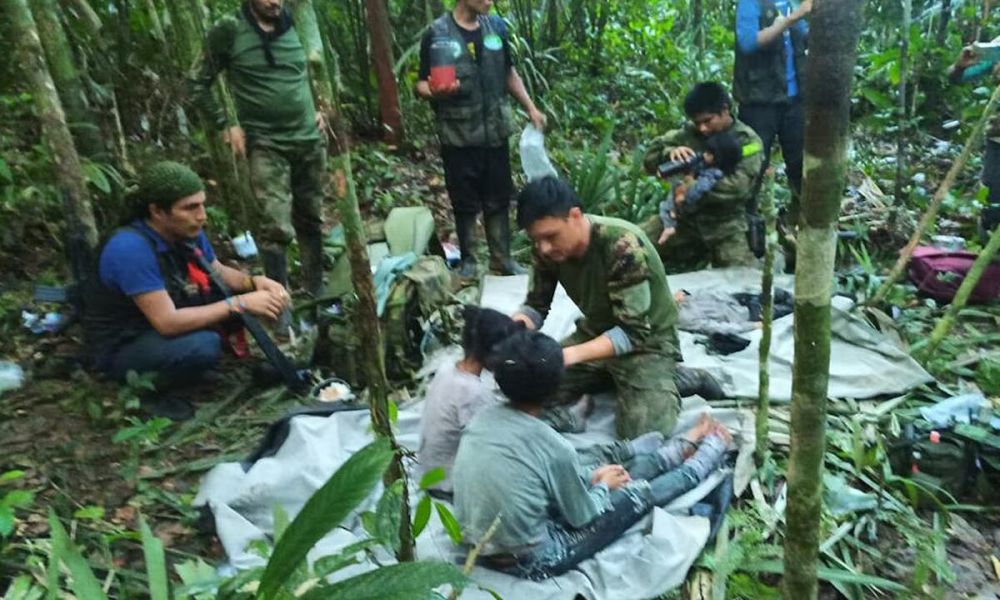 Milagro en la selva colombiana