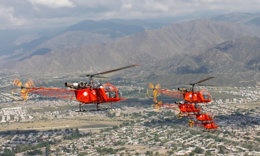 La Fuerza Aérea Argentina añade su quinto helicóptero
