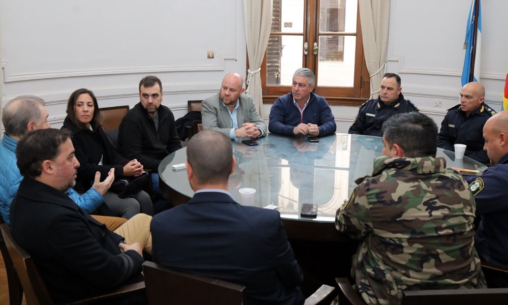 Autoridades y fuerzas policiales unidas por la seguridad