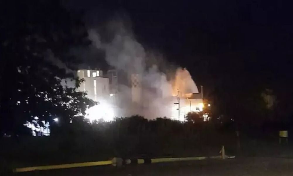 Explosión en Atanor de San Nicolás