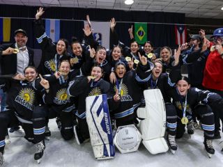 Histrico: Argentina se consagra campeona en hockey sobre hielo