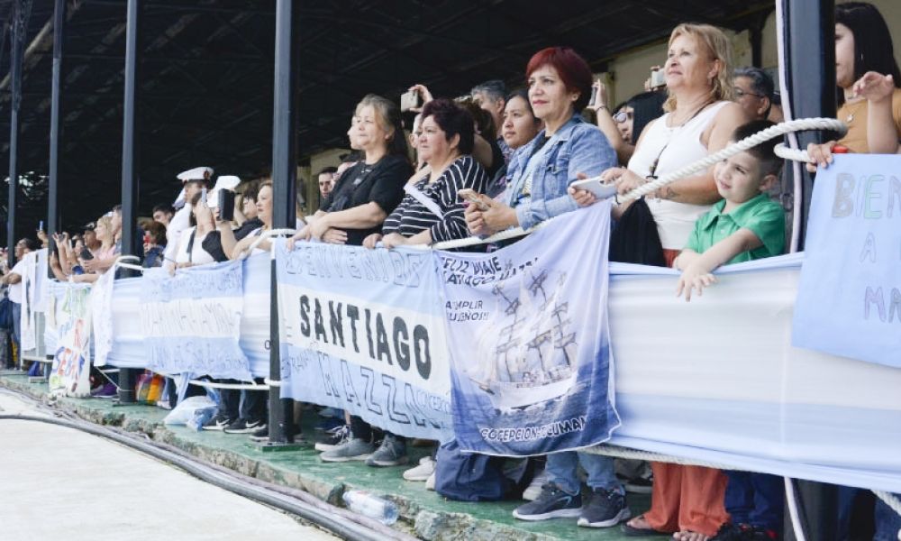 La fragata ARA Libertad culmina su 52º Viaje