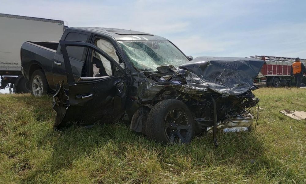 El hijo de Ramón Díaz chocó en la ruta 5