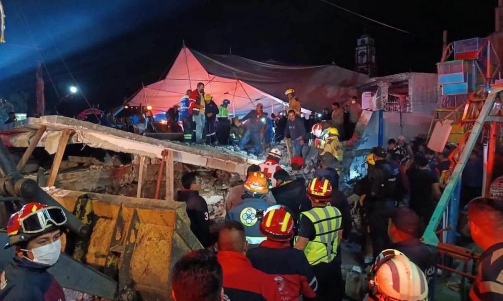 Explosión de pirotecnia durante una fiesta patronal