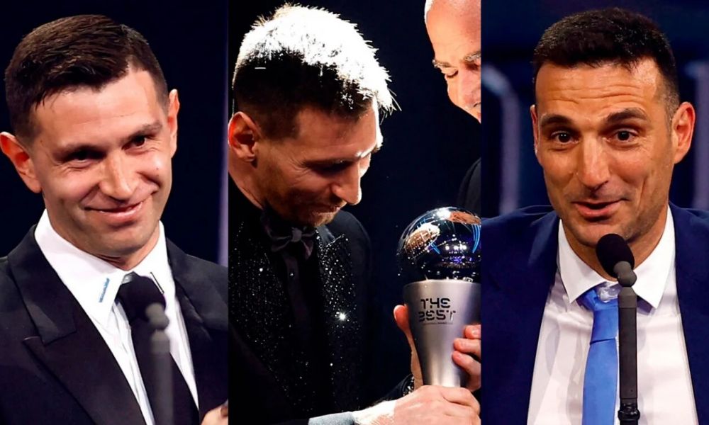 El Dibu, Messi y Scaloni The Best