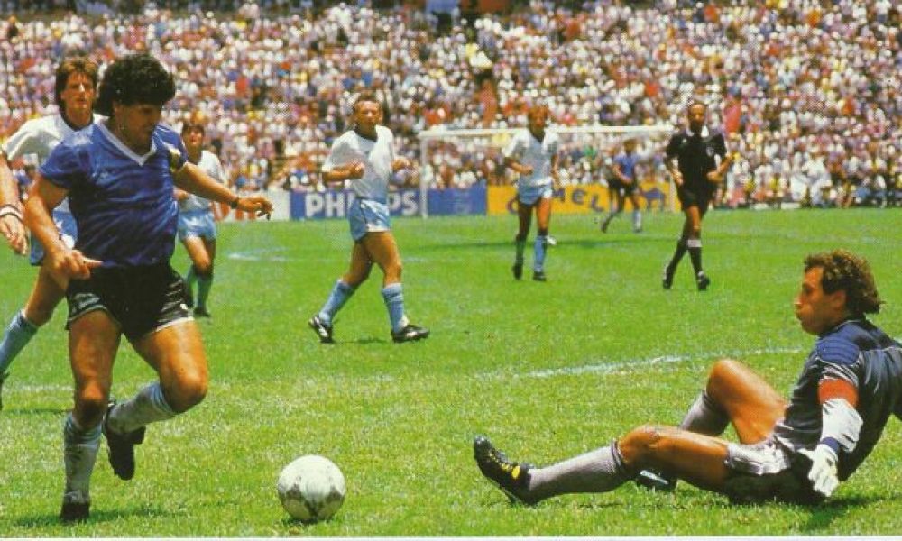 México homenajeó a Maradona