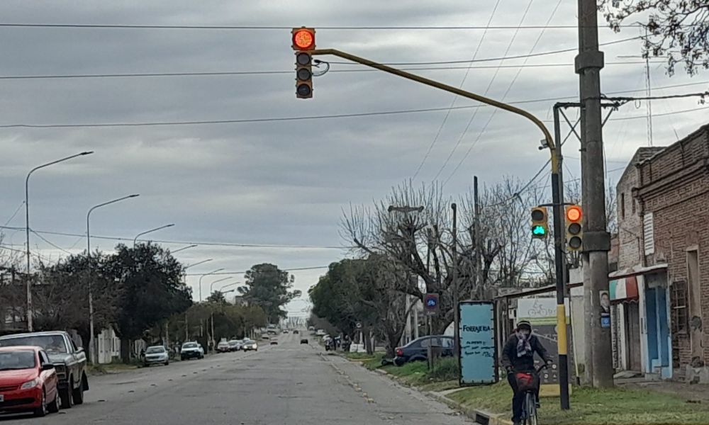 Nuevos semáforos para ciclistas en Pergamino