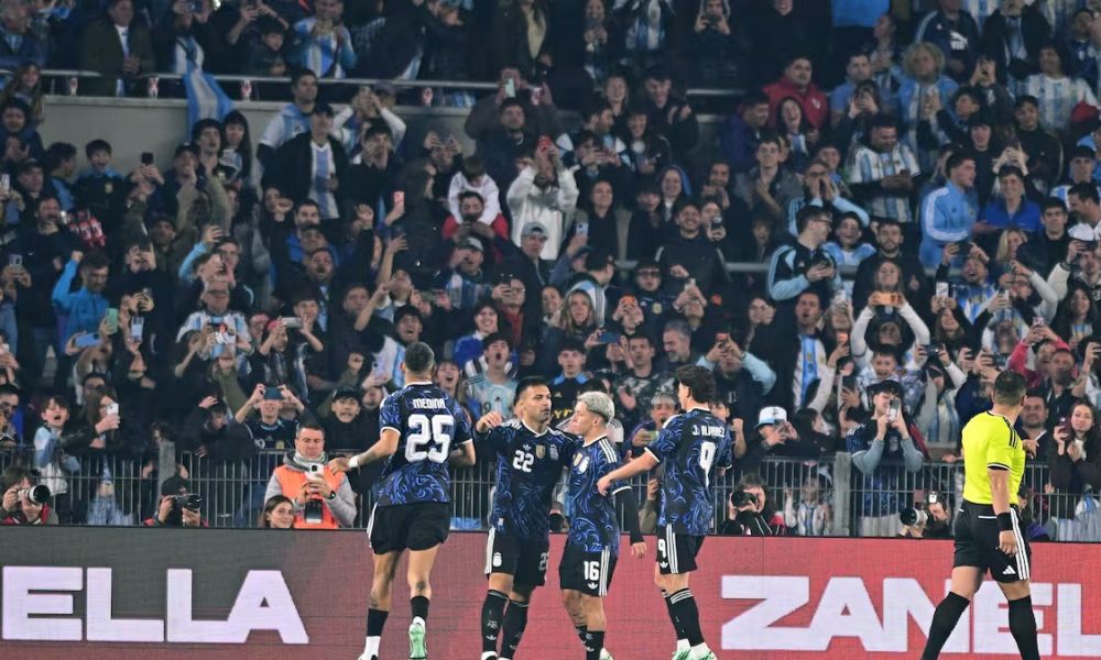 Argentina goleó 7-0 a Burkina Faso