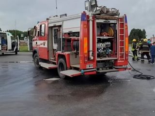Cuatro policas muertos en trgico choque en Ruta 7 antes de partido en San Nicols