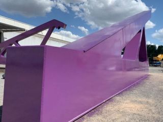 Pergamino: Lleg al puente de Bv. Coln la primera estructura metlica