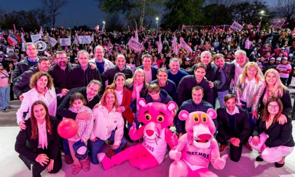 Passaglia cerró su campaña en Pergamino