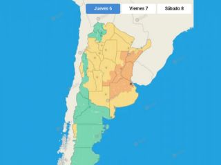 Alerta meteorológica del SMN: Lluvias intensas, granizo y fuertes vientos afectarán a más de la mitad del país