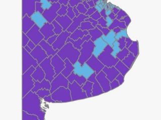 El mapa bonaerense se tiñó de violeta: La Libertad Avanza ganó en 99 de los 135 distritos