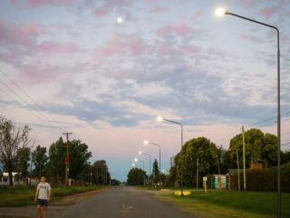 La ciudad suma ms LED: Avanzan tres nuevos tramos de iluminacin inteligente en Pergamino