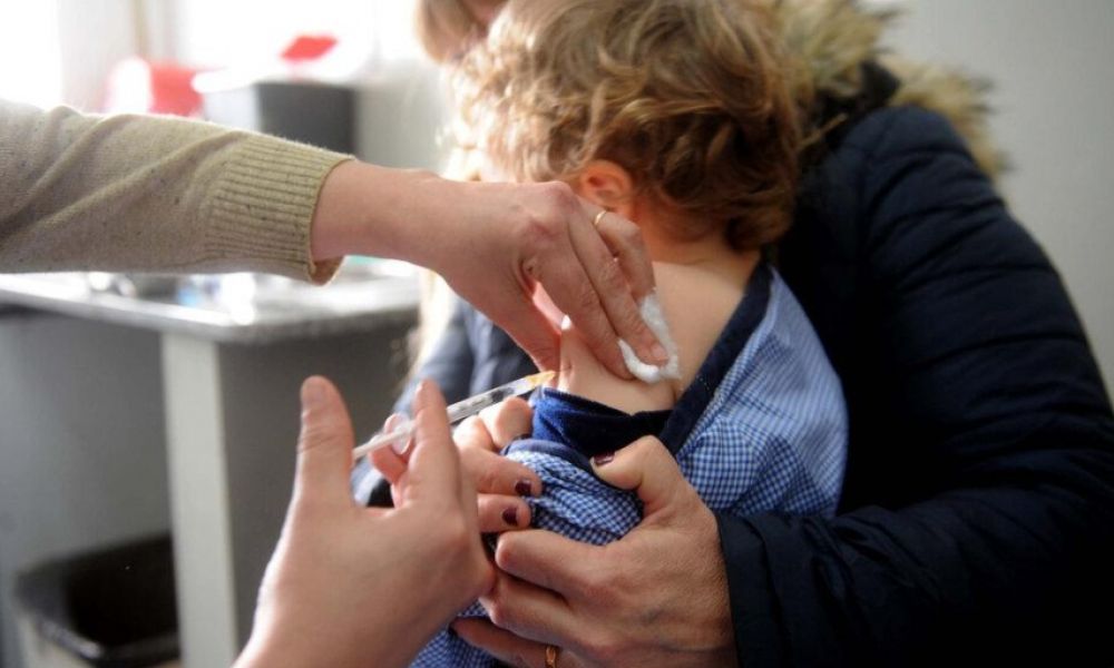 Campaña de vacunación pediátrica