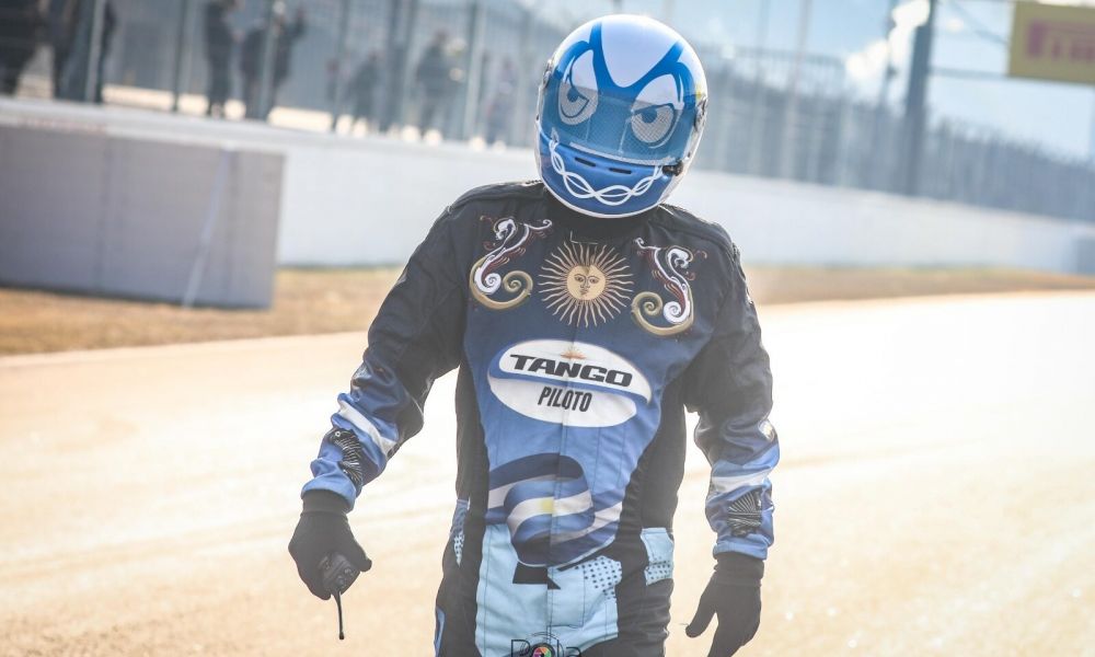 La visita del piloto Tango en Pergamino