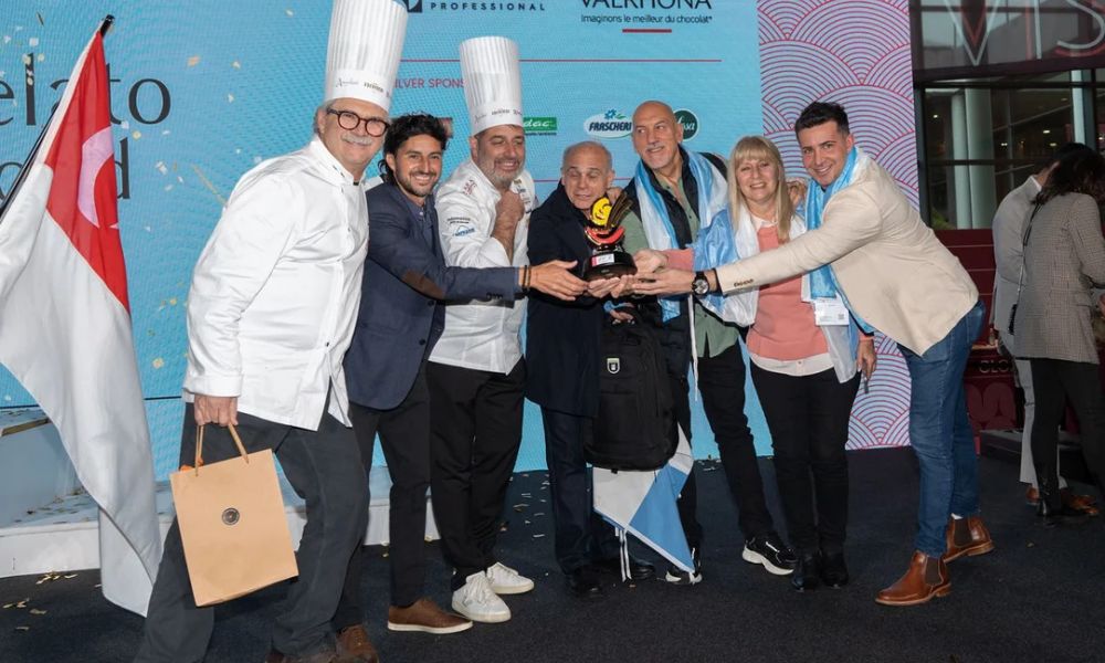 Argentina subió al podio mundial del helado artesanal