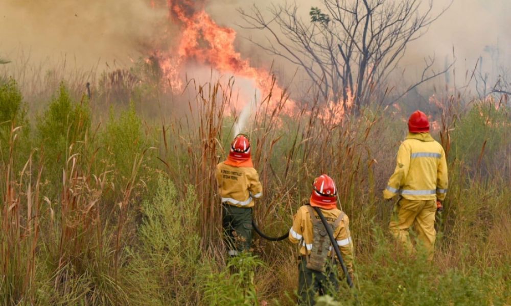 Incendios en el norte argentino