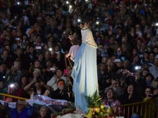 San Nicols celebra el 41 aniversario de la aparicin de la Virgen del Rosario