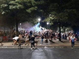 Junin: grave golpiza de seis alumnos de un colegio a otro durante los festejos del UPD