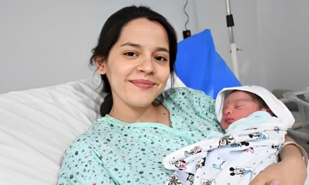 El primer bebé argentino de 2025