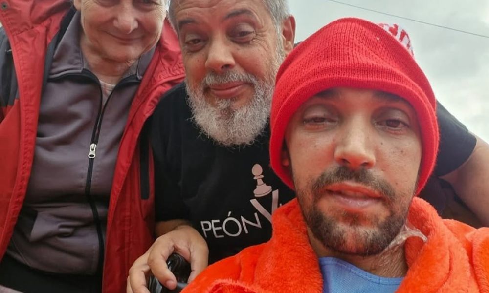 Pablo Grillo reapareció tras 55 días en terapia