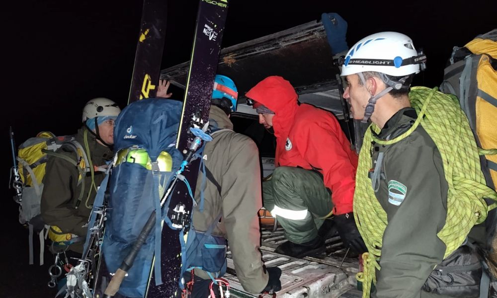 Rescate heroico en las alturas
