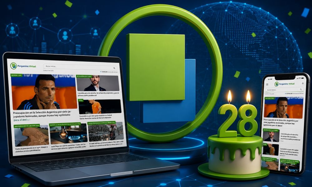 Pergamino Virtual cumple 28 años