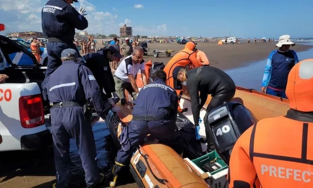 Claromecó: Hallan un cuerpo en el mar