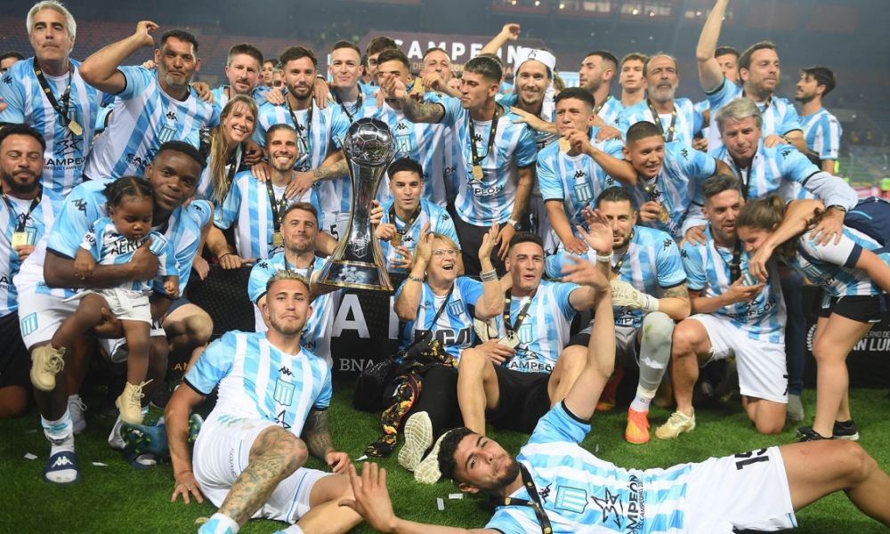 Racing ganó el Trofeo de Campeones