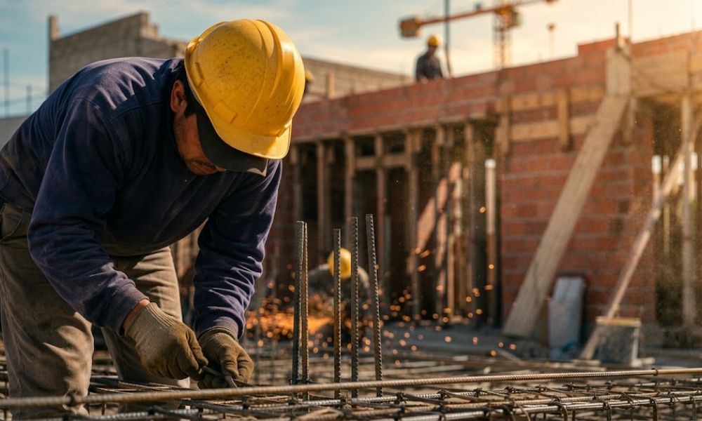 La construcción y la industria volvieron a caer en agosto