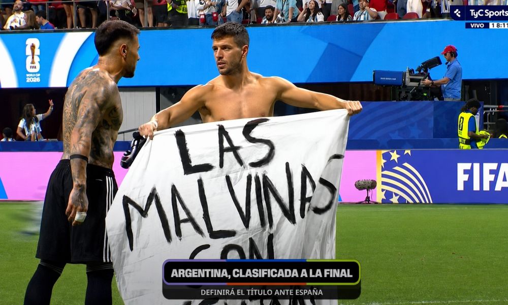 «Las Malvinas son argentinas»