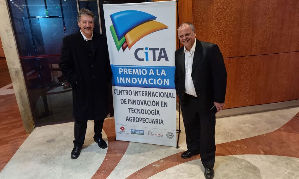 Jorge Luis Calvigioni y Emilio Risso