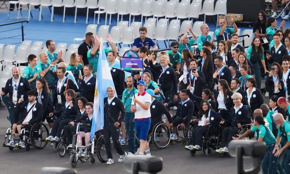 Argentina se presentó en los Juegos Paralímpicos