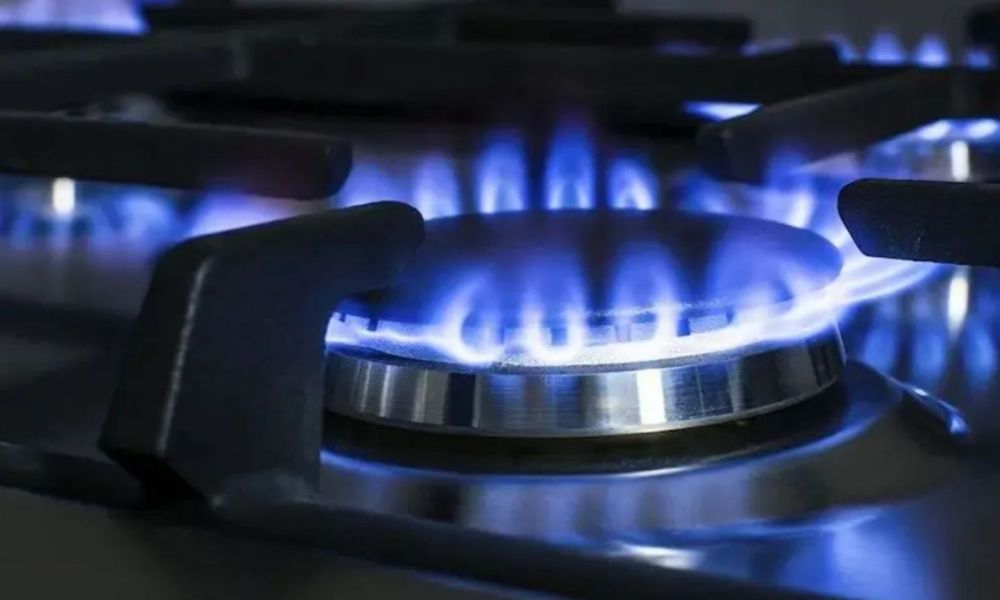 Gas con alivio en mayo