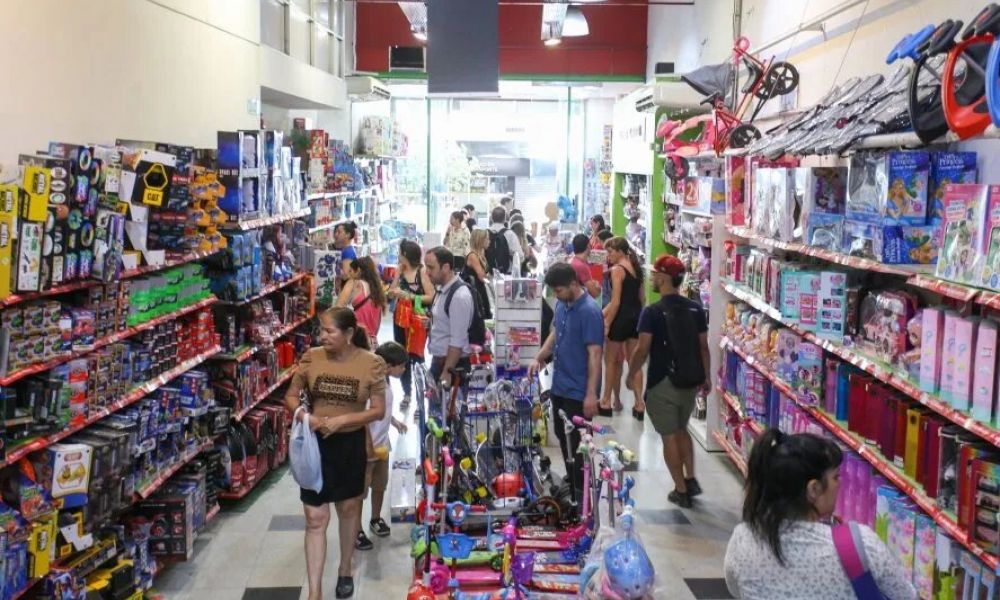 Ventas por el día del niño reflejan una pequeña caída