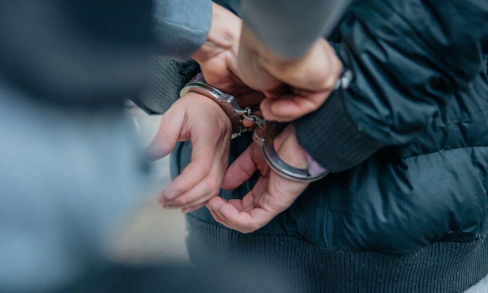 Traslado del acusado por el homicidio de Boncompain