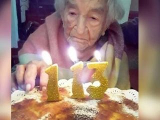 Con 113 a�os es la segunda recuperada m�s longeva del mundo