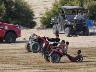 La Justicia prohibi� las 4x4 y los cuatriciclos en La Frontera de Pinamar