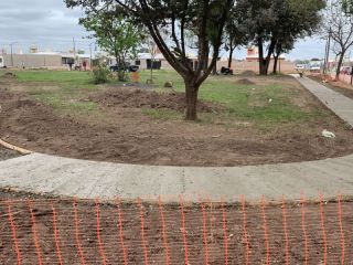 Pergamino: Obras en la Plazoleta Ara San Juan