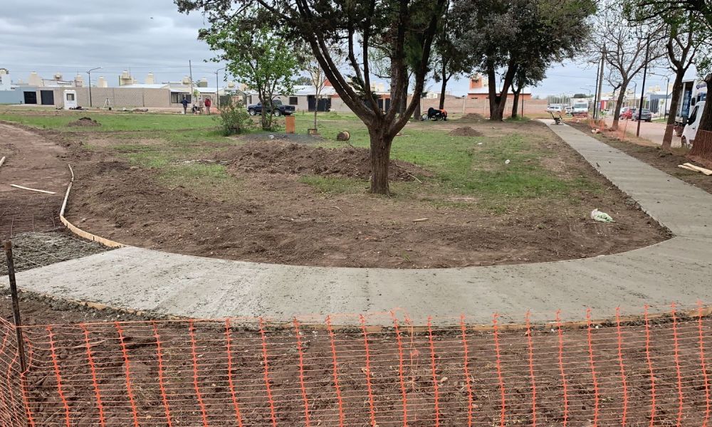 Obras en la Plazoleta Ara San Juan