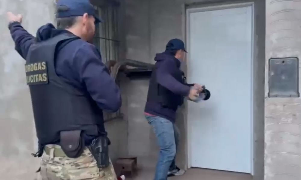 Allanamiento en Colón por venta de drogas