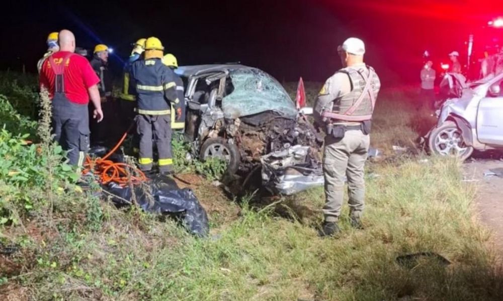 Tres jóvenes argentinos murieron en un choque frontal