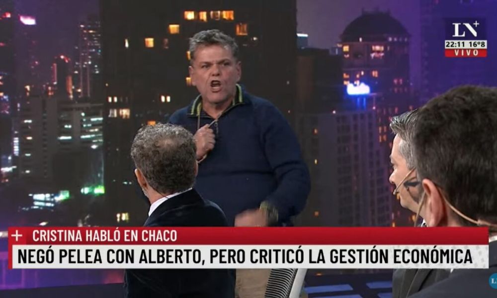 Alfredo Casero con Luis Majul