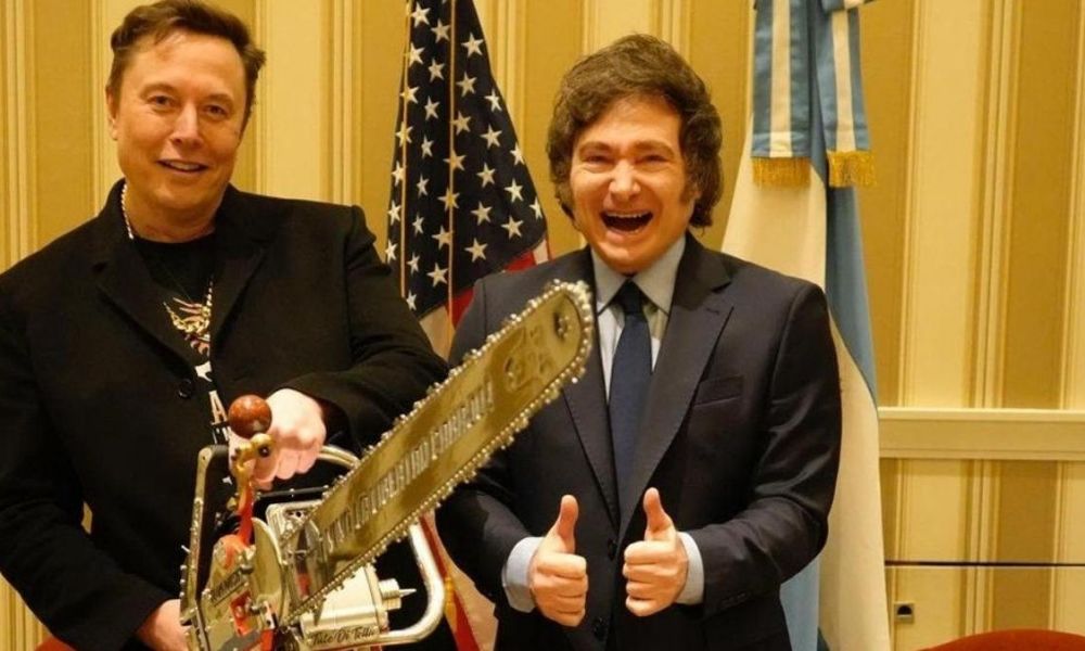 Javier Milei se reunió con Elon Musk